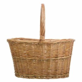 Кошница за Пикник Alexandra House Living плетена ракита Върбово дърво 42 x 30 x 22 cm Естествен
