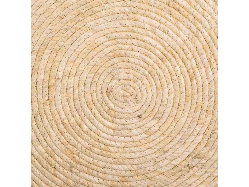 Килим Alexandra House Living Бял Естествен 120 x 120 cm Кръгъл
