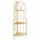 Ъглови Шкафове Alexandra House Living Жълт железен 35 x 120 x 48 cm