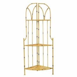 Ъглови Шкафове Alexandra House Living Жълт железен 35 x 120 x 48 cm