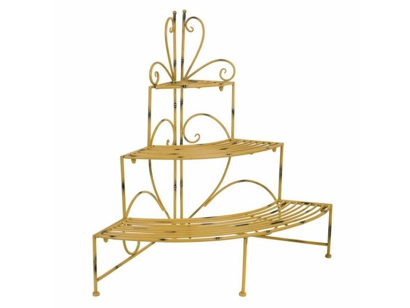 Ъглови Шкафове Alexandra House Living Жълт 58 x 83 x 82 cm