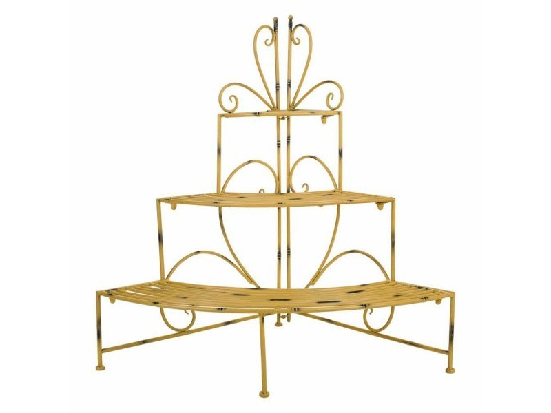 Ъглови Шкафове Alexandra House Living Жълт 58 x 83 x 82 cm