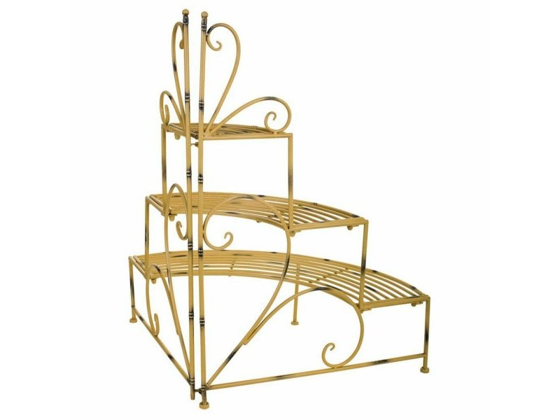 Ъглови Шкафове Alexandra House Living Жълт 58 x 83 x 82 cm