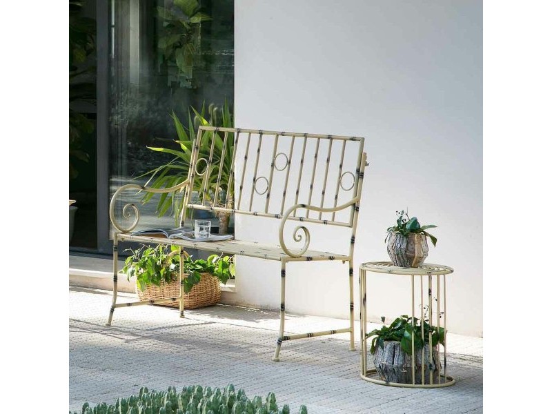 Пейка Alexandra House Living Жълт Метал 50 x 92 x 126 cm