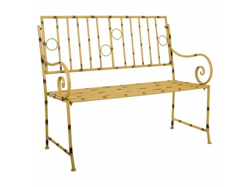 Пейка Alexandra House Living Жълт Метал 50 x 92 x 126 cm