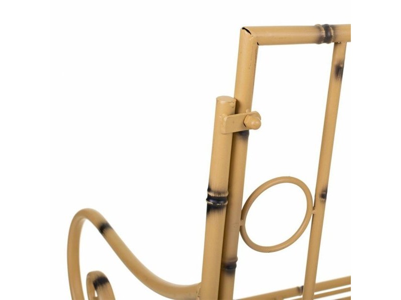 Пейка Alexandra House Living Жълт Метал 50 x 92 x 126 cm