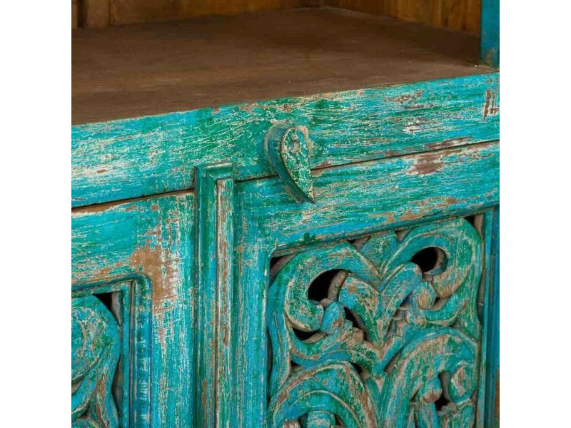 Лавица Alexandra House Living Дърво манго 42 x 180 x 91 cm