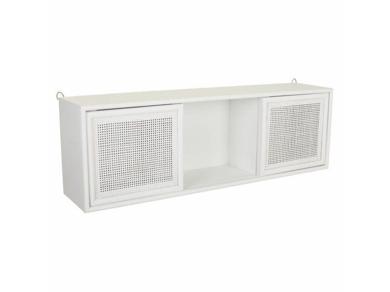 Рафтове Alexandra House Living Сребрист Бамбук Дървен MDF 17 x 26 x 81 cm