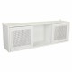 Рафтове Alexandra House Living Сребрист Бамбук Дървен MDF 17 x 26 x 81 cm
