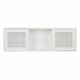 Рафтове Alexandra House Living Сребрист Бамбук Дървен MDF 17 x 26 x 81 cm
