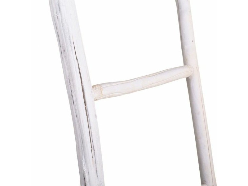 Лавица Alexandra House Living Бял Cмърч 3 x 44 x 150 cm Стълба