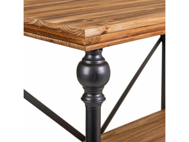 Рафтове Alexandra House Living Кафяв Черен Сив Желязо Cмърч 35 x 79 x 120 cm Рафтове Alexandra House Living Кафяв Черен Сив Желязо Cмърч 35 x 79 x 120 cm