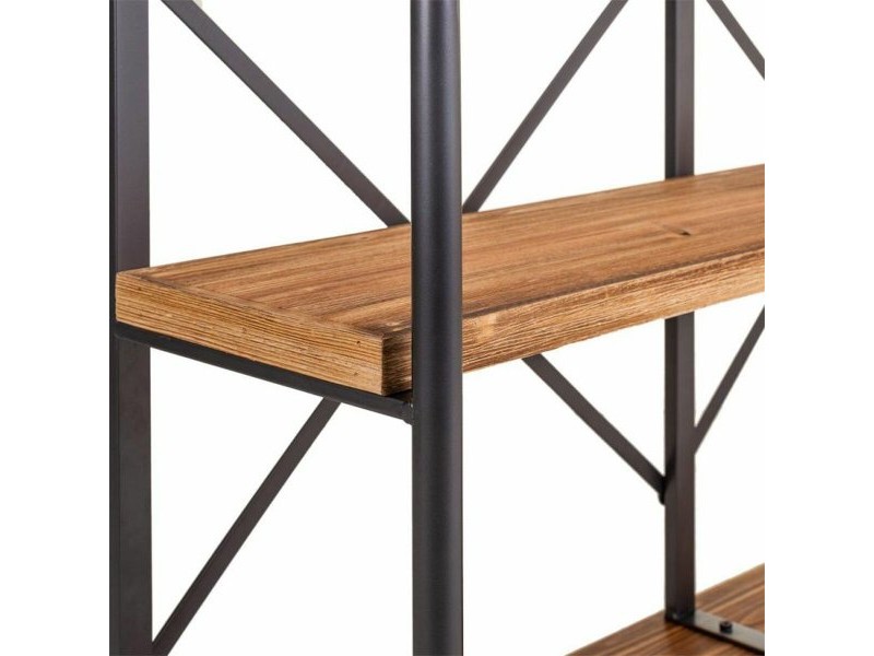 Рафтове Alexandra House Living Кафяв Черен Сив Желязо Cмърч 35 x 79 x 120 cm Рафтове Alexandra House Living Кафяв Черен Сив Желязо Cмърч 35 x 79 x 120 cm