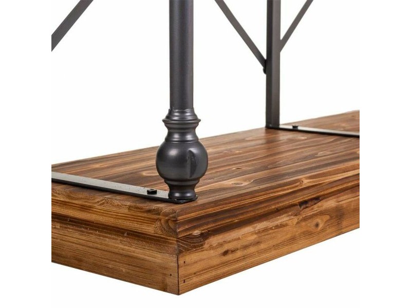 Рафтове Alexandra House Living Кафяв Черен Сив Желязо Cмърч 35 x 79 x 120 cm Рафтове Alexandra House Living Кафяв Черен Сив Желязо Cмърч 35 x 79 x 120 cm