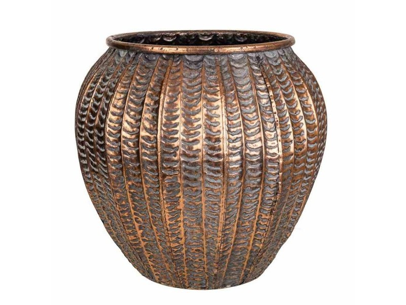 Саксия Alexandra House Living Златен Желязо 35 x 32 x 35 cm