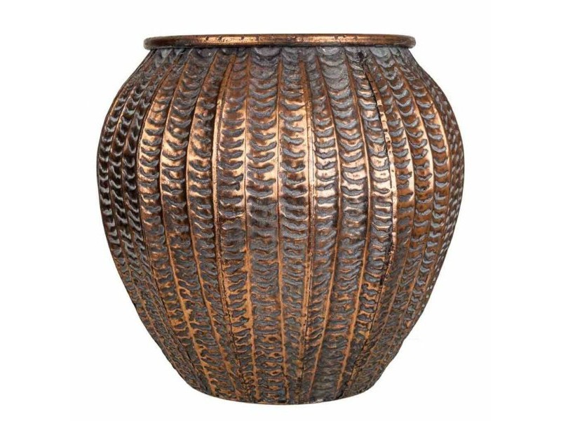 Саксия Alexandra House Living Златен Желязо 35 x 32 x 35 cm