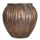 Саксия Alexandra House Living Златен Желязо 35 x 32 x 35 cm
