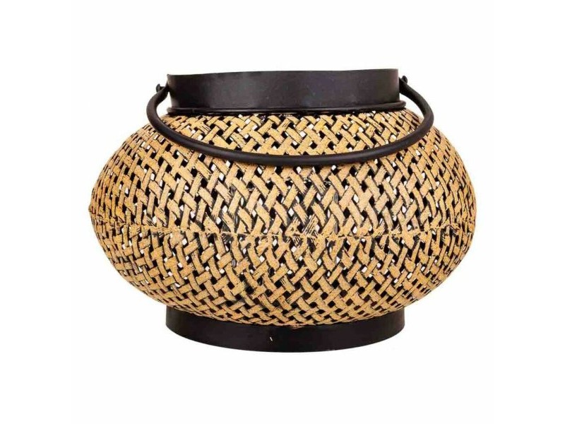 Поставка за свещ Alexandra House Living Златен Желязо 32 x 19 x 32 cm