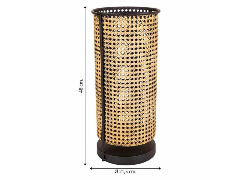 Поставка за свещ Alexandra House Living Златен Желязо 21 x 48 x 21 cm