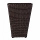 Саксия Alexandra House Living Кафяв Желязо Pатан Пластмаса 28 x 40 x 28 cm