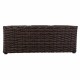 Саксия Alexandra House Living Кафяв Желязо Pатан Пластмаса 18 x 18 x 48 cm Саксия Alexandra House Living Кафяв Желязо Pатан Пластмаса 18 x 18 x 48 cm