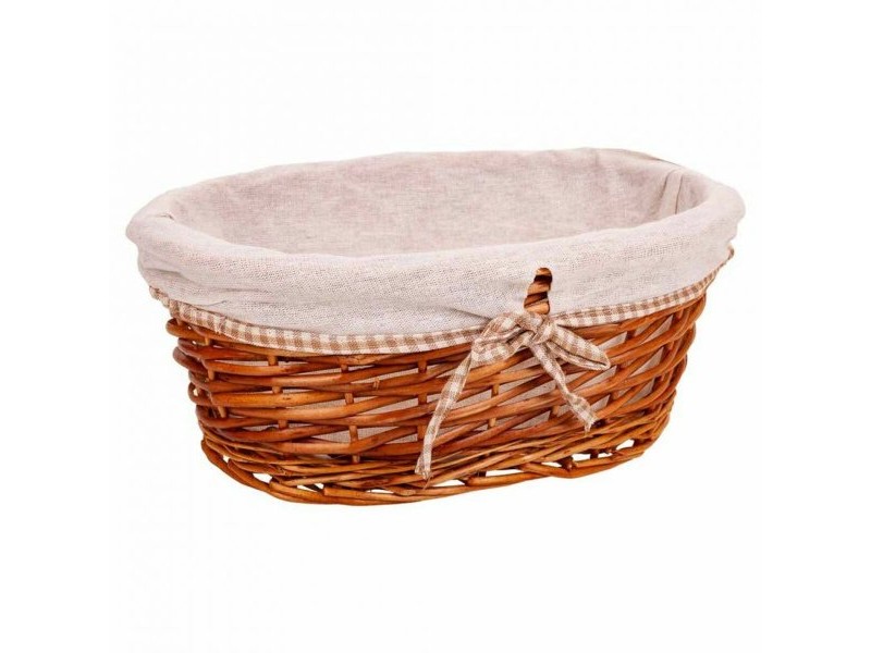 Комплект кошове Alexandra House Living плетена ракита Върбово дърво 26 x 15 x 36 cm 31 x 21 x 13 cm 26 x 17 x 11 cm 3 Части