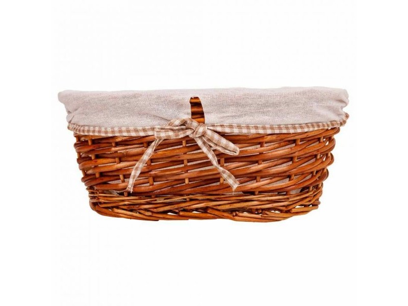 Комплект кошове Alexandra House Living плетена ракита Върбово дърво 26 x 15 x 36 cm 31 x 21 x 13 cm 26 x 17 x 11 cm 3 Части