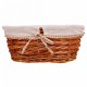 Комплект кошове Alexandra House Living плетена ракита Върбово дърво 26 x 15 x 36 cm 31 x 21 x 13 cm 26 x 17 x 11 cm 3 Части
