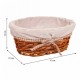 Комплект кошове Alexandra House Living плетена ракита Върбово дърво 26 x 15 x 36 cm 31 x 21 x 13 cm 26 x 17 x 11 cm 3 Части