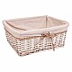 Комплект кошове Alexandra House Living плетена ракита Върбово дърво 31 x 17 x 41 cm 36 x 27 x 15 cm 31 x 22 x 14 cm 3 Части