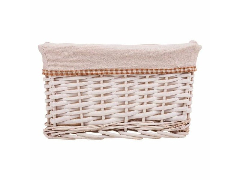 Комплект кошове Alexandra House Living плетена ракита Върбово дърво 31 x 17 x 41 cm 36 x 27 x 15 cm 31 x 22 x 14 cm 3 Части