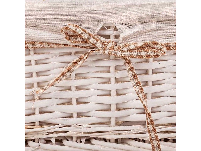 Комплект кошове Alexandra House Living плетена ракита Върбово дърво 31 x 17 x 41 cm 36 x 27 x 15 cm 31 x 22 x 14 cm 3 Части