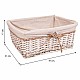 Комплект кошове Alexandra House Living плетена ракита Върбово дърво 31 x 17 x 41 cm 36 x 27 x 15 cm 31 x 22 x 14 cm 3 Части