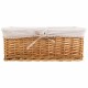 Комплект кошове Alexandra House Living плетена ракита Върбово дърво 25 x 17 x 48 cm 42 x 20,5 x 15 cm 35 x 16 x 14 cm 3 Части