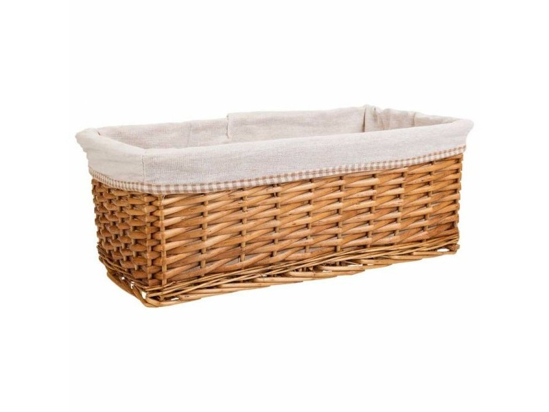 Комплект кошове Alexandra House Living плетена ракита Върбово дърво 25 x 17 x 48 cm 42 x 20,5 x 15 cm 35 x 16 x 14 cm 3 Части