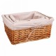 Комплект кошове Alexandra House Living плетена ракита Върбово дърво 31 x 16 x 36 cm 30,5 x 26 x 14,5 cm 25,5 x 20 x 13 cm 3 Част