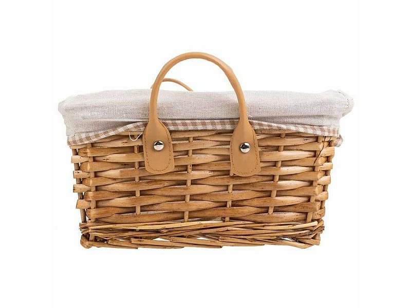 Комплект кошове Alexandra House Living плетена ракита Върбово дърво 29 x 20 x 12 cm 30 x 16 x 42 cm 34 x 16 x 14 cm 3 Части