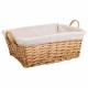 Комплект кошове Alexandra House Living плетена ракита Върбово дърво 29 x 20 x 12 cm 30 x 16 x 42 cm 34 x 16 x 14 cm 3 Части