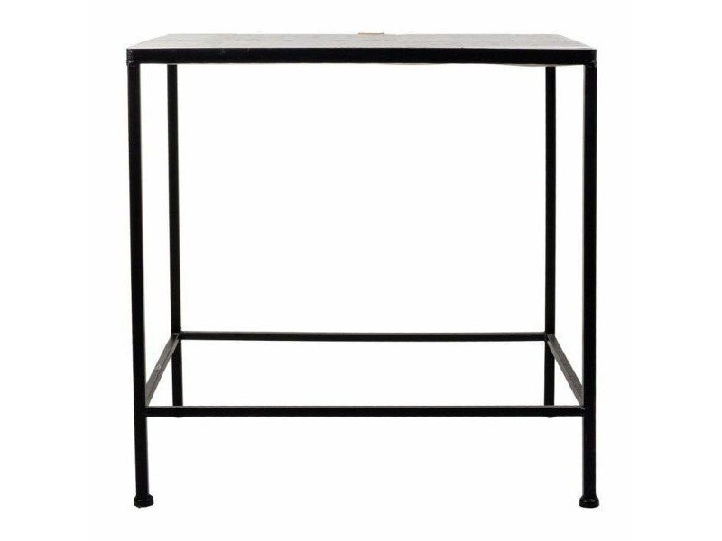 Поставка за Саксия Alexandra House Living Черен Желязо 37 x 51 x 50 cm 2 Части