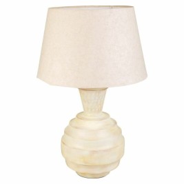 Настолна лампа Alexandra House Living Сметана Желязо 25 x 63 x 25 cm