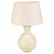 Настолна лампа Alexandra House Living Сметана Желязо 25 x 63 x 25 cm