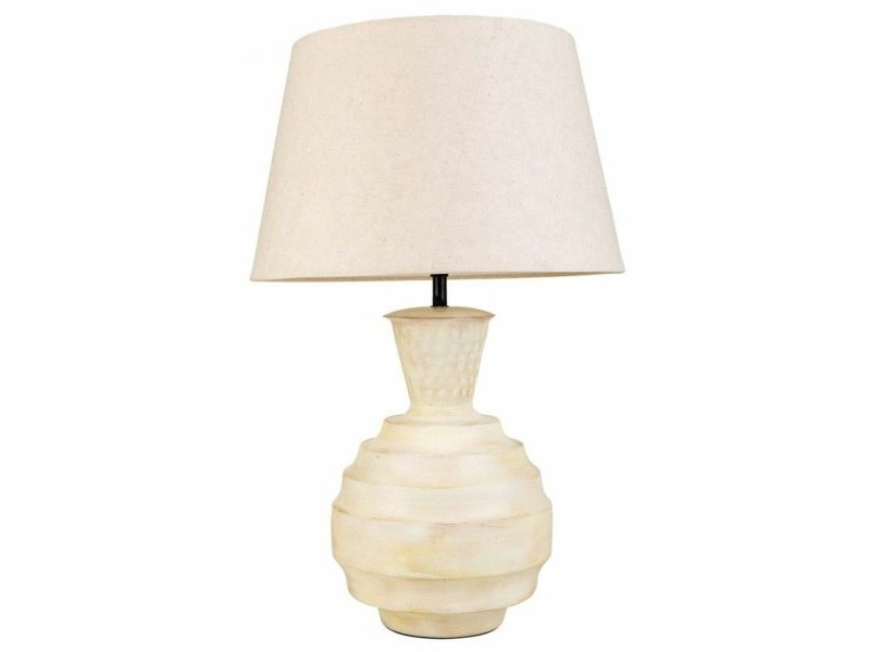 Настолна лампа Alexandra House Living Сметана Желязо 25 x 63 x 25 cm Настолна лампа Alexandra House Living Сметана Желязо 25 x 63 x 25 cm