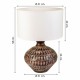 Настолна лампа Alexandra House Living Кафяв Желязо 31 x 58 x 31 cm Настолна лампа Alexandra House Living Кафяв Желязо 31 x 58 x 31 cm