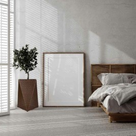 Саксия Alexandra House Living Тъмно сив Желязо Pатан Пластмаса 31 x 56 x 31 cm