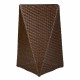 Саксия Alexandra House Living Тъмно сив Желязо Pатан Пластмаса 31 x 56 x 31 cm