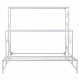 Поставка за Саксия Alexandra House Living Бял Желязо 66 x 74 x 80 cm Поставка за Саксия Alexandra House Living Бял Желязо 66 x 74 x 80 cm