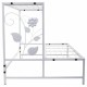 Поставка за Саксия Alexandra House Living Бял Желязо 44 x 44 x 80 cm