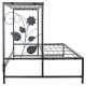 Поставка за Саксия Alexandra House Living Сив Желязо 44 x 44 x 80 cm