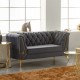 Фотьойл Alexandra House Living Сив 72 x 75 x 153 cm