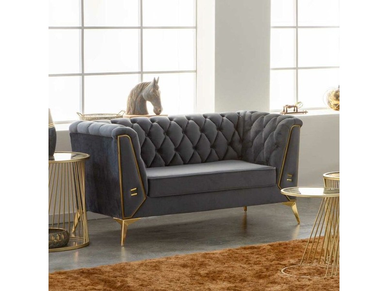 Фотьойл Alexandra House Living Сив 72 x 75 x 153 cm